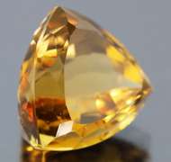 Substantial 17.61ct vivid orange unheated Citrine