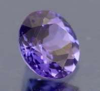 High fire 1.08ct blue violet Tanzanite solitare