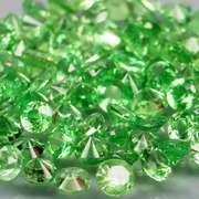 Chrome green! 2.64ct untreated Tsavorite set