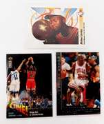 3 Michael Jordan Basketball Cards
