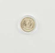 1964-D Washington Quarter Orig. Binion Silver Hoard Sampler 55/400 COA