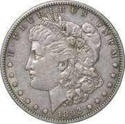 1892-S Morgan Silver Dollar