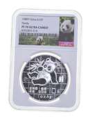 PF70 UCAM 1989-P China 10 Yuan - Silver Panda - Graded NGC