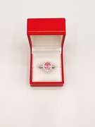 Beautiful Pink Sapphire Cocktail Ring