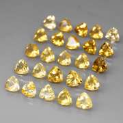 Ravishing 10.70ct 25pc golden Citrine set