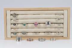 .925 Sterling Silver Curated Ring Set 20 RIng Lot Various Sizes & Styles