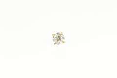 14K Yellow Gold 0.45 Ct Diamond Solitaire Single Stud Earring