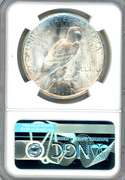 1923 Peace Silver Dollar in NGC MS64