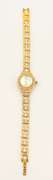 Ladies Geneva & Gemstone Watch, 18kt GP
