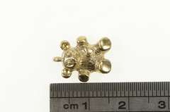 Sterling Silver 3D Teddy Bear Stuffed Animal Child's Toy Charm/Pendant