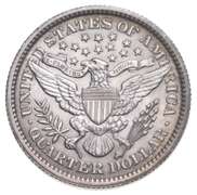 1899 Barber Quarter Dollar - Cleaned