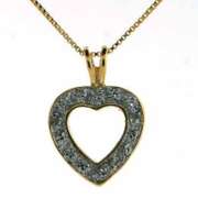 Diamond Accent Two Tone Necklace