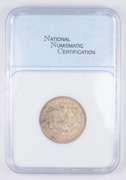 MS63 1873 Seated Liberty Quarter - Arrows - Graded NNC