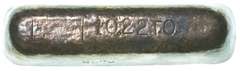 Eutectic Metals Company 10.22 Troy Oz. .999 Fine Silver Bar Poured 10