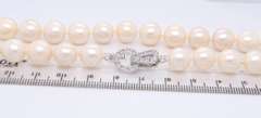Fancy White Fresh Water Pearl Necklace