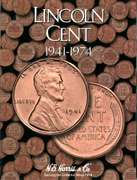 Set of Lincoln Wheat Cents 1941-1974-S in Album