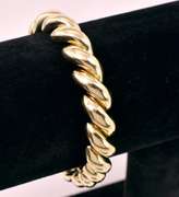 Sensational San Marco Gold Bracelet in 14K Yellow Gold
