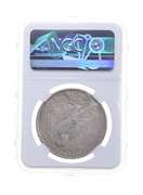 AU50 MINT ERROR 1923 Peace Silver Dollar Clipped Planchet Graded NGC