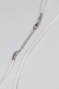 Stainless Steel Clasp - Silk Rope Chain Lot - 27 Necklaces