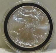 2001 Silver Eagle, 1 Troy oz .999 Silver