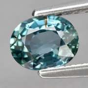 Beautiful .56ct blue green Sapphire from Tanzania