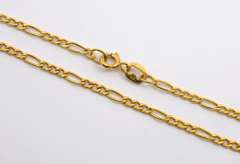 Popular 14k Figaro Necklace