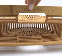 Cult Gaia Bamboo Ark Top Handle Small Bag