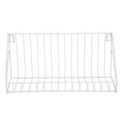 Nordic Minimalist Wrought Iron Grid Wall Shelf Storage