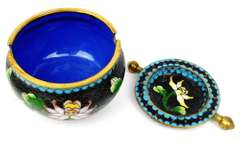 Vintage Chinese Cloisonne Bowl or Ashtray