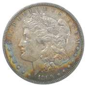 1889-O Morgan Silver Dollar - Great Color/Tone