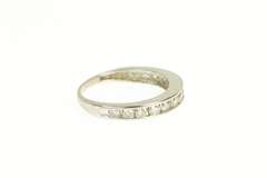 Platinum 1.00 Ctw Diamond Channel Wedding Band Ring
