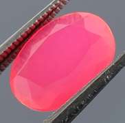 Gorgeous 1.49ct faceted flamingo pink Opal