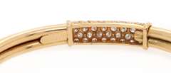 Van Cleef & Arpel 0.75ctw Diamond Bangle Bracelet in 18K