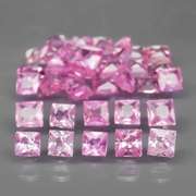Rare heated only 2.72ct pink Sapphire set