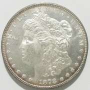 Exceptional BU 1878P 7TF Reverse Of 78 Morgan Silver Dollar!