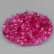 Tremendous 3.87ct 150 piece princess cut Ruby set