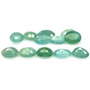 Stunning 9.39ct blue green Grandidierite set