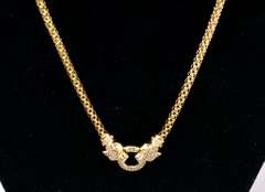 Gold Over Sterling Silver Necklace