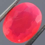 Gorgeous 1.52ct faceted flamingo pink Opal