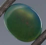 Eye catching 2.18ct Harlequin Welo black Opal