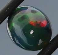 Awesome 1.26ct double sided Black Opal
