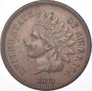 1873 Indian Head Cent
