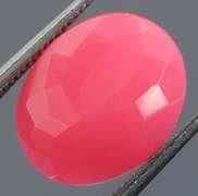 Brilliant 1.97ct faceted flamingo pink Opal