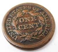 Rare 1851 U.S. Large Cent Coin