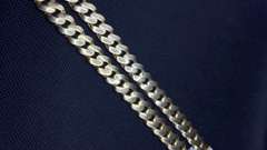 STUNNING 14K YELLOW GOLD MONACO CHAIN 21'" AND 45 GRAMS