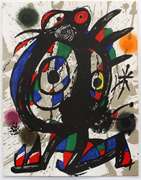 Miro, limited edition lithograph 1975