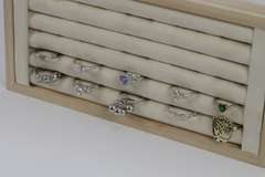 Sterling Silver Curated Ring Assortment Various Sizes & Styles (10 Ring Lot)