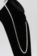 Sterling Silver Flexible Round Snake Chain 5mm 925 Italy New Necklace 22"