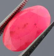 Great 2.73ct faceted flamingo pink Opal