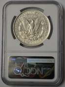 1890 Morgan Silver Dollar NGC AU Details Cleaned